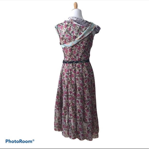 Byron Lars Beguile Wilderflora Dress Anthropologie - Picture 10 of 12